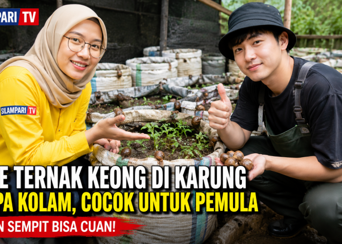 Tak Perlu Kolam Besar, 7 Metode Ternak Keong di Karung yang Mudah Dipraktikkan