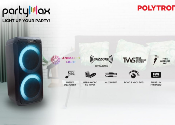 Hobi Musik, Bluetooth Speaker Partymax Dilengkapi Dengan Fitur Canggih Adalah Solusinya