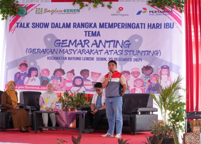 Peringati Hari Ibu, PHE Jambi Merang Adakan Talk Show Gerakan Peduli Stunting