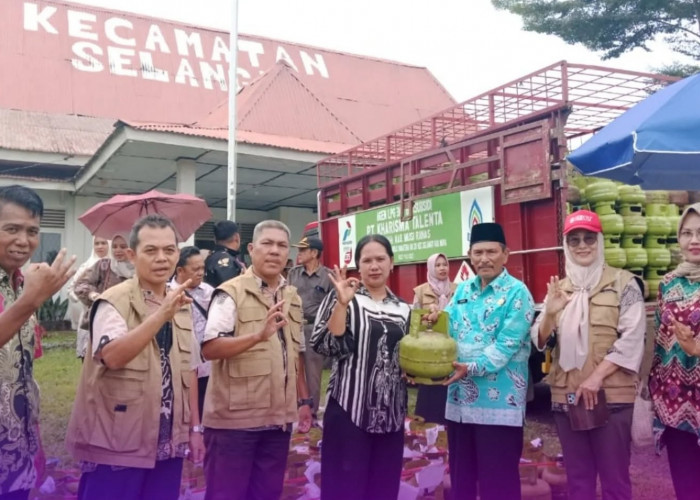TPID Musi Rawas Gelar Operasi Pasar di Selangit, Warga Bisa Beli Beras, Telur, dan LPG Lebih Murah