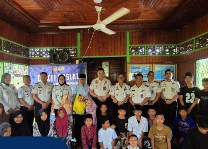 Wujudkan Empati Sosial, Lapas Narkotika Muara Beliti Salurkan Bantuan ke Ponpes dan Panti Asuhan