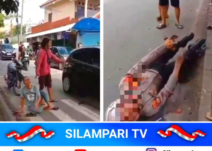 Kecelakaan Motor di Bandar Lampung, Polisi Alami Kejang dan Dilarikan ke RS