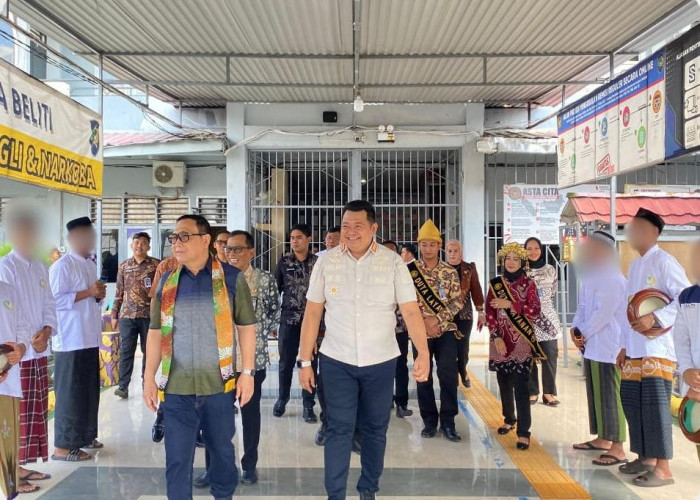 DPR RI Komisi XIII Prana Putra Sohe Kunjungi Lapas Narkotika Muara Beliti, Bahas Penguatan Pemasyarakatan