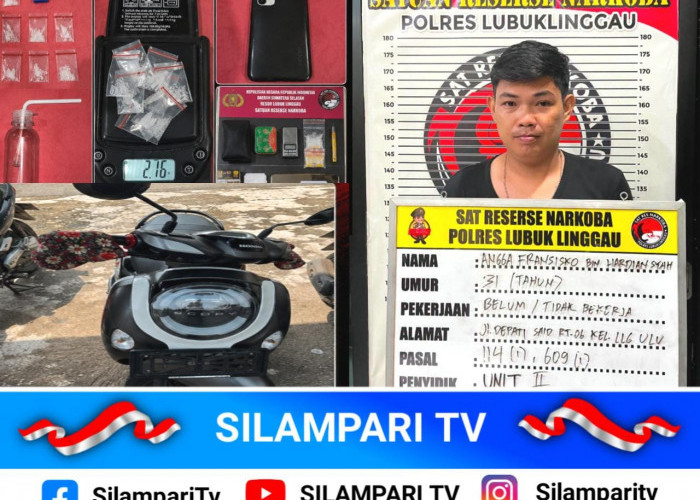 Polres Lubuk Linggau Tangkap Pengedar Sabu di Bukit Sulap, 9 Paket Narkoba Diamankan