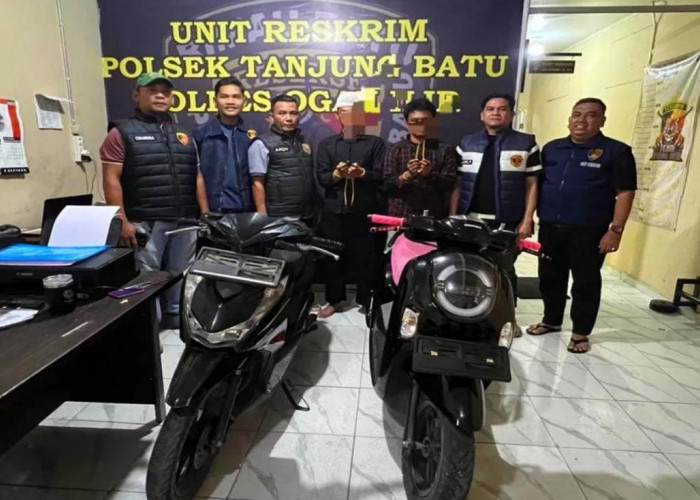 Aksi Curanmor di Parkiran Masjid Al-Falah Terungkap, Dua Tersangka Diamankan