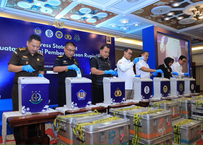 Ratusan Ribu Lembar Uang Palsu Dimusnahkan, Polri dan BI Tegaskan Komitmen Lindungi Rupiah