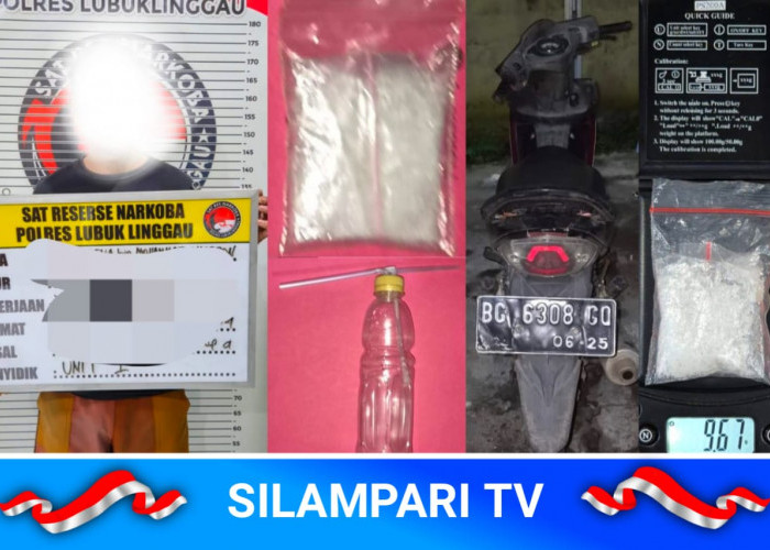 Satresnarkoba Polres Lubuk Linggau Tangkap Pengedar Sabu, Amankan Barang Bukti 9,67 Gram