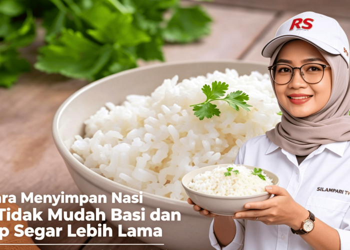 Cara Menyimpan Nasi agar Tidak Mudah Basi dan Tetap Segar Lebih Lama
