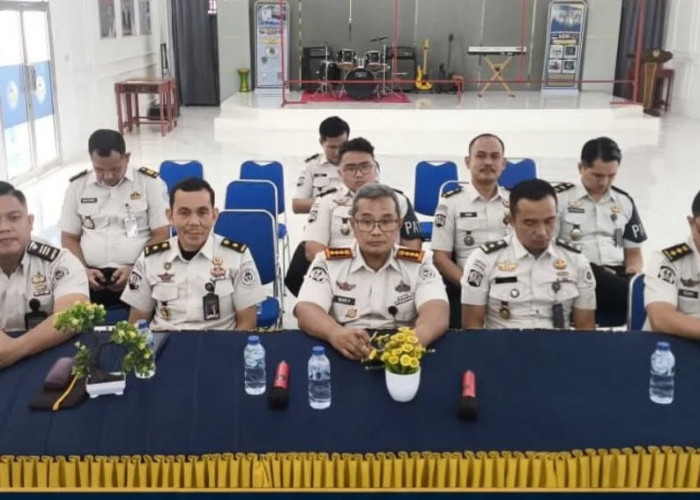 Lapas Lubuk Linggau Ikuti Evaluasi Kinerja Triwulan I Tahun 2026