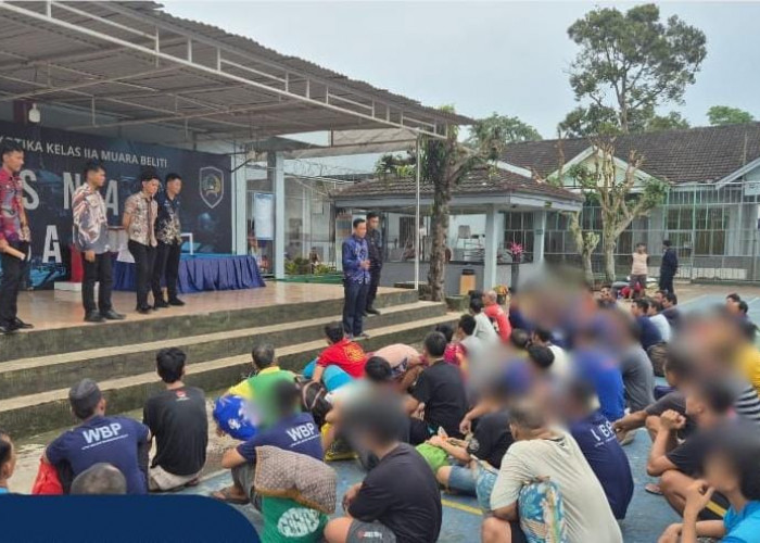 Wujudkan Pembinaan Rohani Optimal, Lapas Narkotika Muara Beliti Fasilitasi Pelaksanaan Tarawih Warga Binaan 