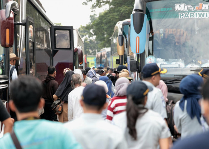 Siapkan 17 Armada Bus Angkutan Mudik Gratis Dilepas dari Terminal Alang-alang Lebar Palembang