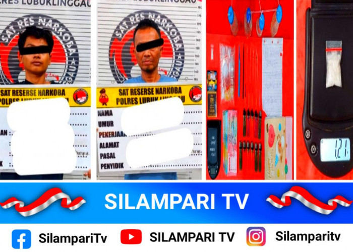 Satres Narkoba Lubuklinggau Ringkus Dua Terduga Pengedar di Margorejo