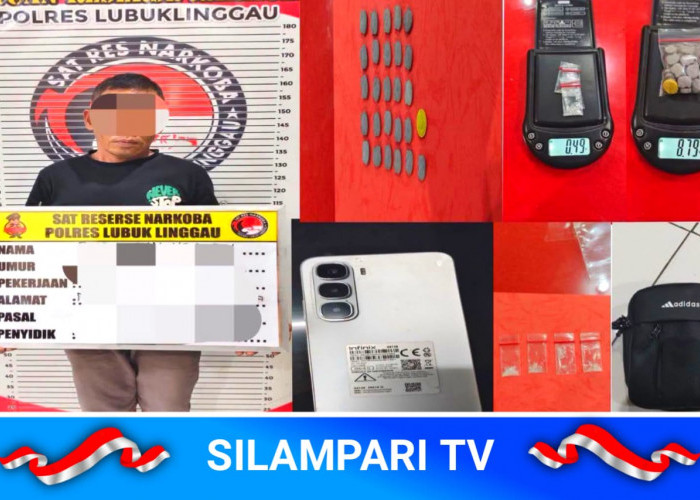Simpan Ekstasi Bermotif Hello Kitty, Seorang Pria Diciduk Satresnarkoba Polres Lubuk Linggau