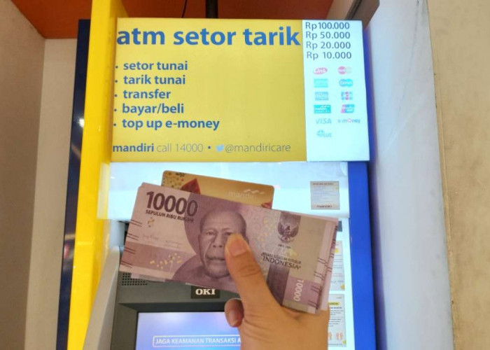 Alternatif Tarik Uang Kecil, Ini Daftar ATM Pecahan Rp10 Ribu dan Rp20 Ribu di Palembang