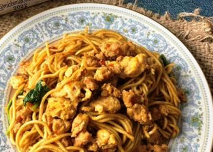 Resep Mie Tumis Ayam Cincang: Pedas dan Gurih Mantap