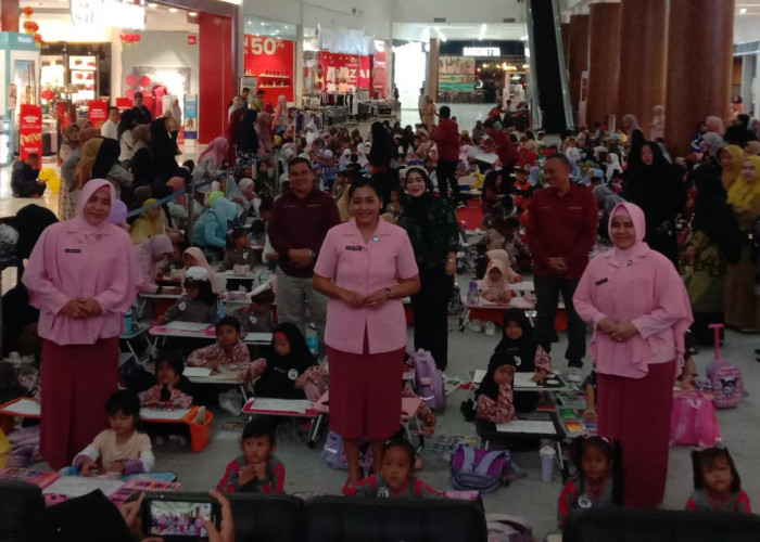 Linggau Pos Gelar Lomba Mewarnai 2025: Ratusan Anak TK/PAUD Unjuk Kreativitas