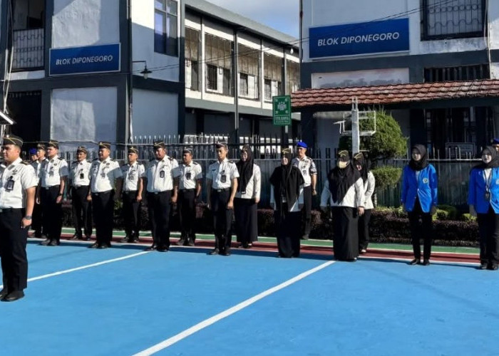  Lapas Kelas IIA Lubuk Linggau Gelar Upacara Peringatan Hari Lahir Pancasila Tahun 2026