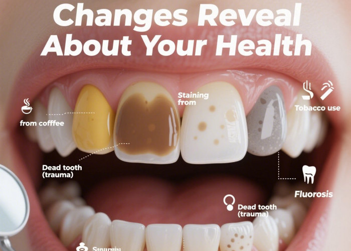 Kenali Arti Perubahan Warna Gigi, Bisa Jadi Tanda Masalah Kesehatan Serius