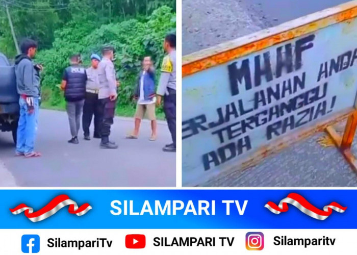 Aksi Protes Warga Warnai Razia di Empat Lawang, Rekaman Jadi Sorotan Publik