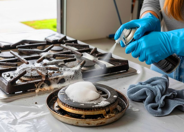 Aman dan Efektif, 5 Cara Membersihkan Kerak Kompor Gas Hingga Kinclong.