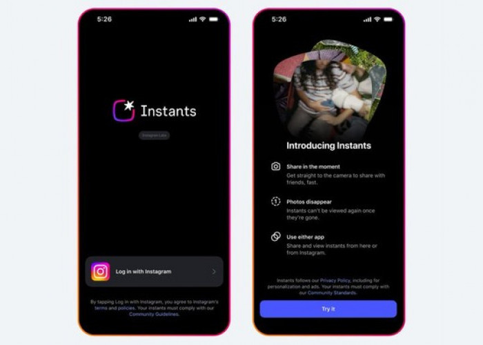 Instagram Hadirkan Fitur Instants, Konten Spontan yang Hilang Otomatis dalam 24 Jam