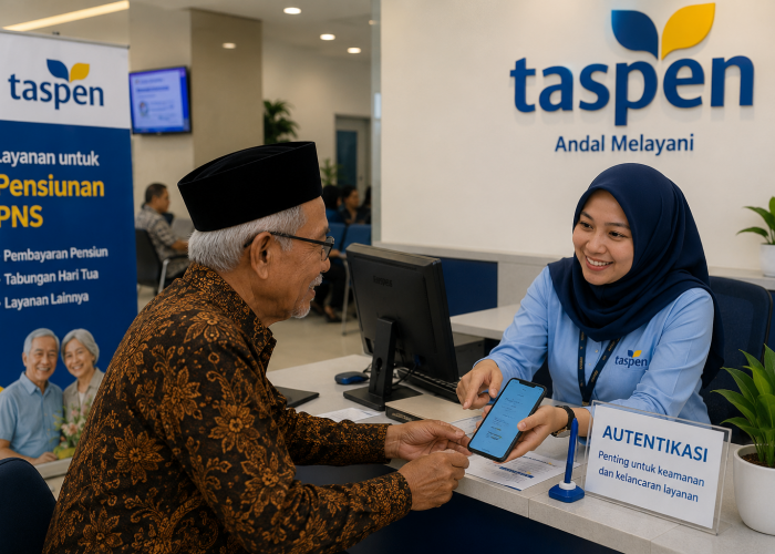 Pensiunan PNS Bakal Terima Dua Tambahan Penghasilan, Taspen Ingatkan Pentingnya Autentikasi