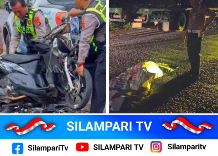 Kecelakaan di Simpang Jalan Lingkar Utara Lubuklinggau, Pengendara Motor Lansia Tewas di Tempat