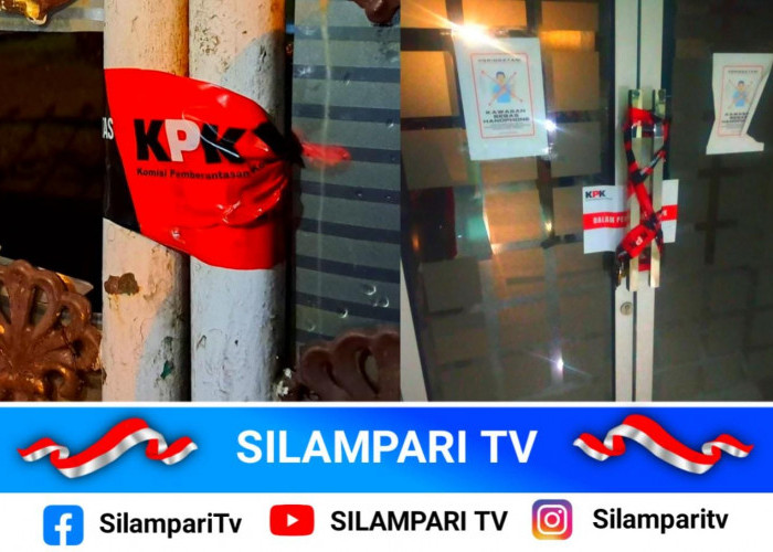 Pasca Isu OTT KPK, Ruang Kerja Bupati dan Wakil Bupati Rejang Lebong Dipasangi Segel