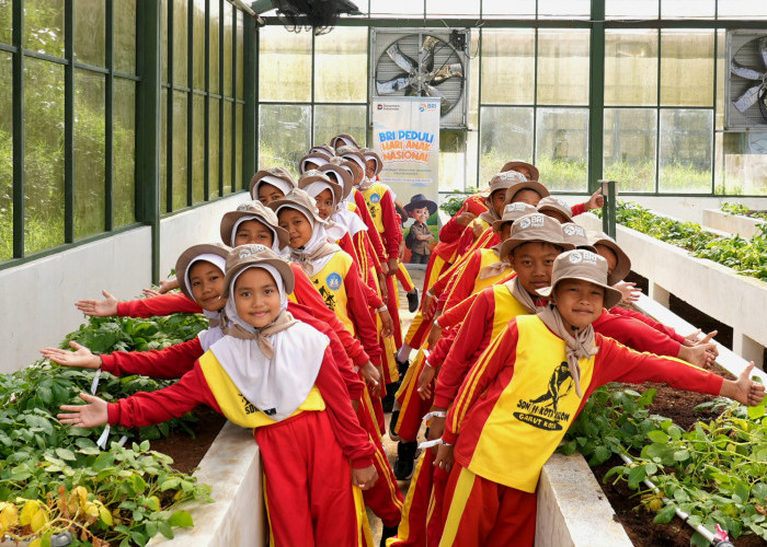 Peringati Hari Anak Nasional, BRI Peduli Dukung Pendidikan Karakter Anak lewat Kegiatan Agroedukasi bagi Siswa