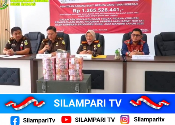 Selamatkan Kerugian Negara, Kejari Musi Rawas Sita Dana Rp. 1,26 Miliar