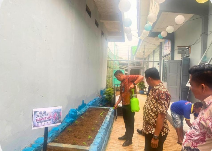 Produktif dan Bernilai Ekonomi, Giatja Lapas Narkotika Muara Beliti Kembangkan Budidaya Cabai