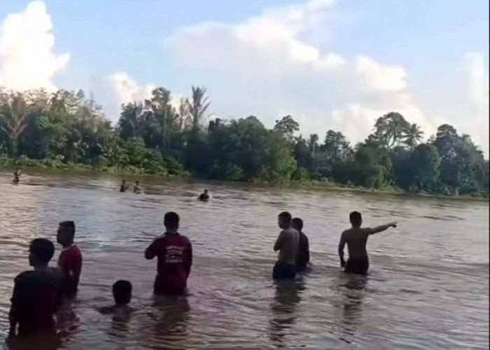 Pelajar SD di Muratara Diduga Tenggelam, Tim Gabungan Sisir Sungai Rawas