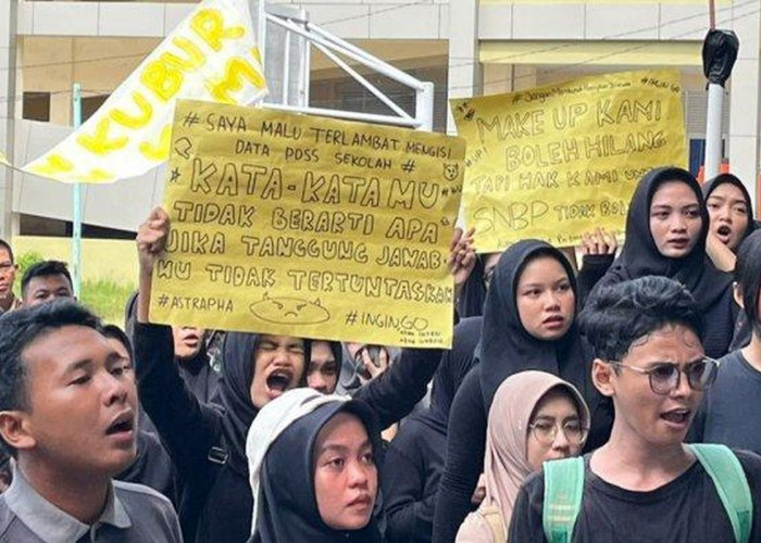 Ratusan Siswa SMAN 1 Bukateja Gelar Aksi Protes, 140 Siswa Terancam Gagal SNBP