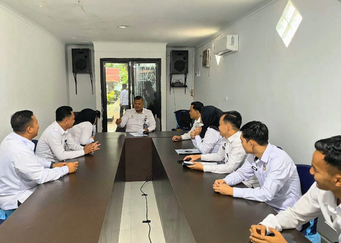Perkuat Sinergi dan Kinerja Petugas, Lapas Narkotika Muara Beliti Gelar Bintorwasdal Rutin dengan Semangat