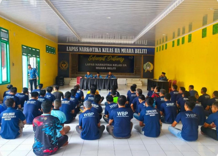 Tingkatkan Efektivitas Pembinaan, Lapas Narkotika Muara Beliti Laksanakan Sidang TPP bagi Warga Binaan Pekerja