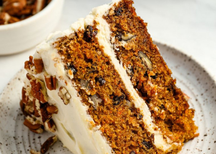 Resep Carrot Cake No Tepung, No Gula: Kue Sehat untuk yang Lagi Diet