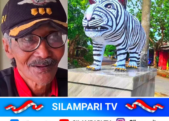 Patung Macan Putih Lucu di Kediri Viral, Seniman Cak Suwari: Sengaja Dibuat Ramah dan Tidak Menakutkan