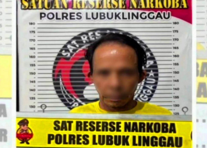 Baru Bebas dari Penjara, Mang Boy Kembali Ditangkap di Lubuklinggau karena Edarkan Sabu.