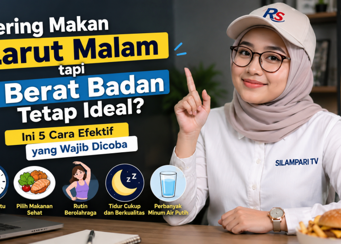 Sering Makan Larut Malam tapi Berat Badan Tetap Ideal? Ini 5 Cara Efektif yang Wajib Dicoba