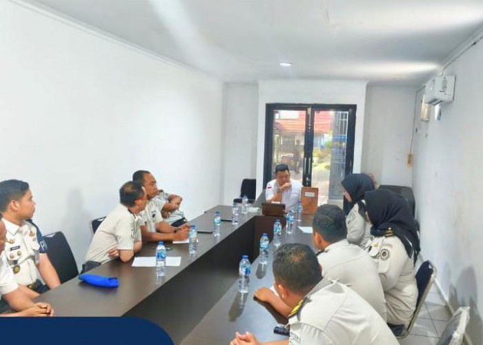 Lapas Narkotika Kelas IIA Muara Beliti Gelar  Rapat Membahas Strategi Pengamanan serta Peningkatan Disiplin Pe