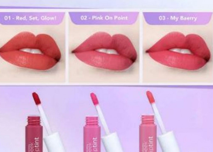 4 Pilihan Liptint dengan Warna Terang, Cocok Tampil Wajah Ceria Tanpa Takut Bibir Pucat