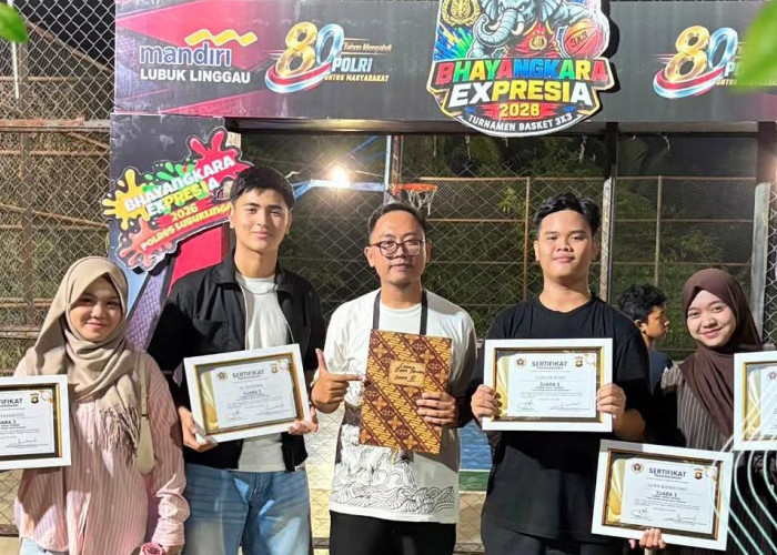 Ekstrakurikuler Jurnalistik MAN 2 Lubuklinggau Raih Juara 3 Lomba Video Pendek Satlantas Polres Lubuklinggau