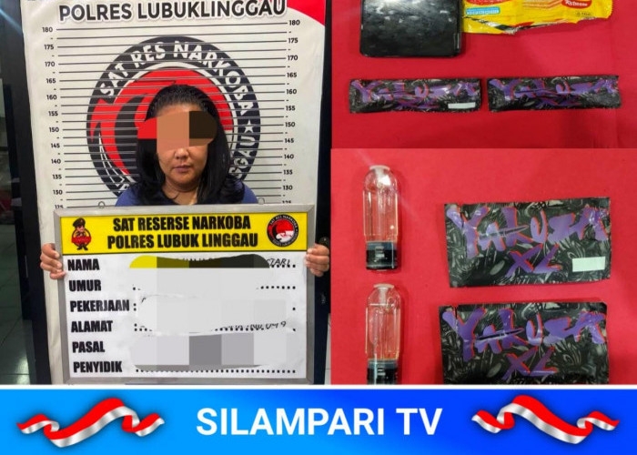 Terbongkar! Wanita di Lubuk Linggau Diduga Kuasai Etomidate yang Disembunyikan Dalam Vape