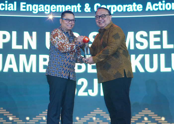 PLN UID S2JB Raih Penghargaan Outstanding Social Engagement & Corporate Action di Ajang CNN Awards