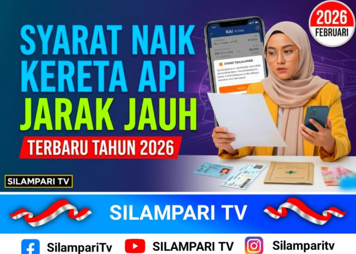 Catat! Syarat Terbaru Naik Kereta Api Jarak Jauh Tahun 2026