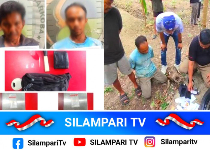 Pesta Sabu di Kebun Digagalkan Polisi, Dua Warga Prabumulih Diciduk