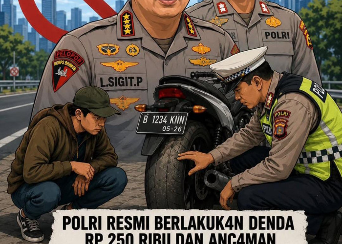 Ban Motor Gundul Bisa Didenda Rp250 Ribu, Jangan Abaikan Keselamatan Saat Berkendara