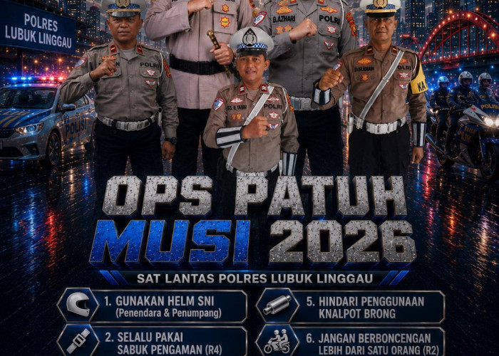 Segera ! Satlantas Polres Lubuklinggau Gelar Operasi Patuh Musi 2026 