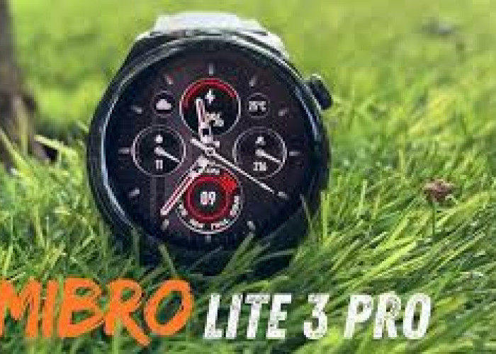 MiBro Lite 3 Pro: Smartwatch Terbaru Desain Sporty, Stylish dengan Harga Ramah Kantong