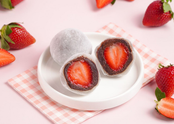 Resep Mochi Choco Strawberry yang Simpel dan Teksturnya Lembut